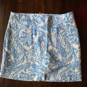 NWOTLilly Pulitzer Jonas Skort Resort Wht. Aqua 14